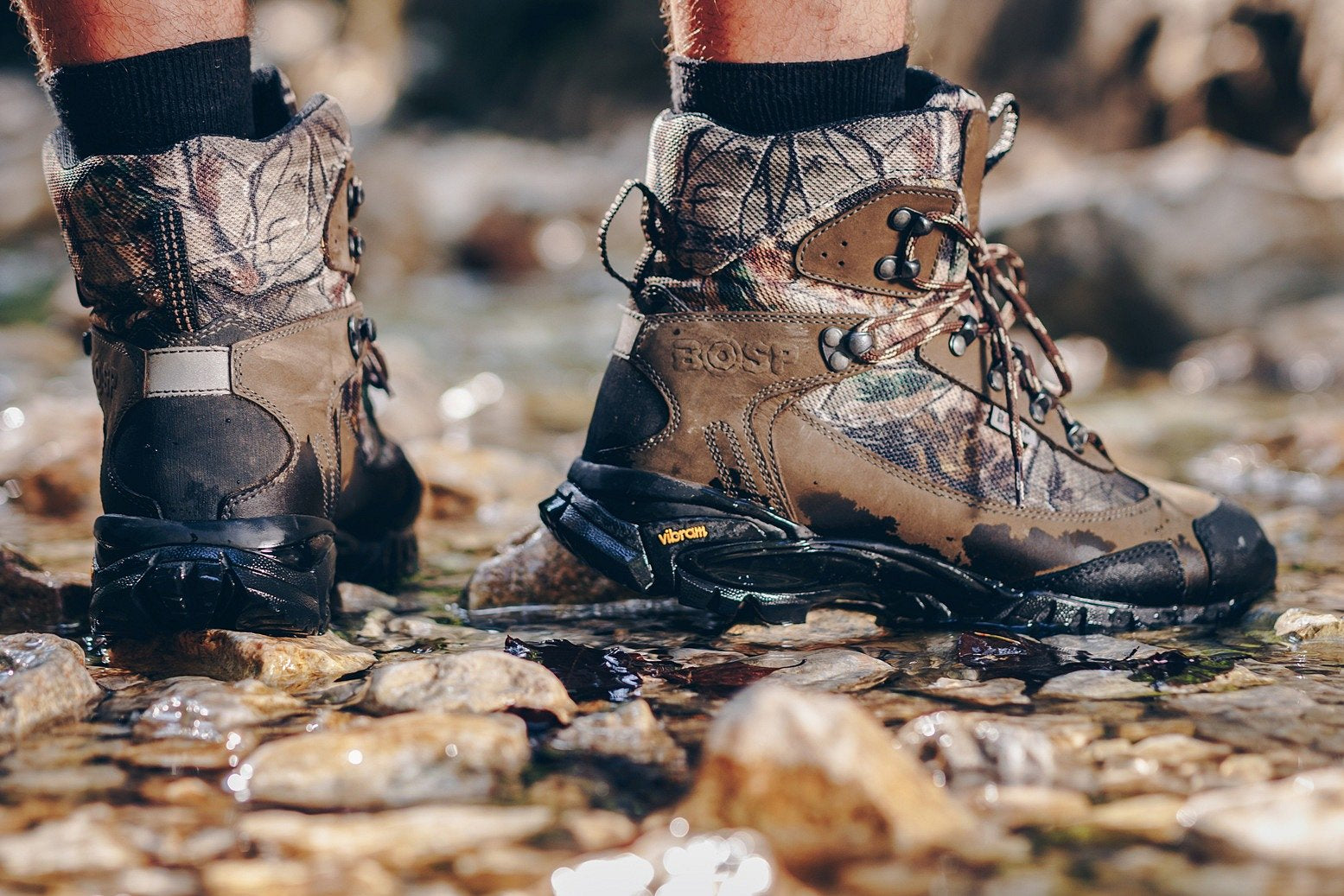Turistická obuv Rege camo – v reálném prostředí 11