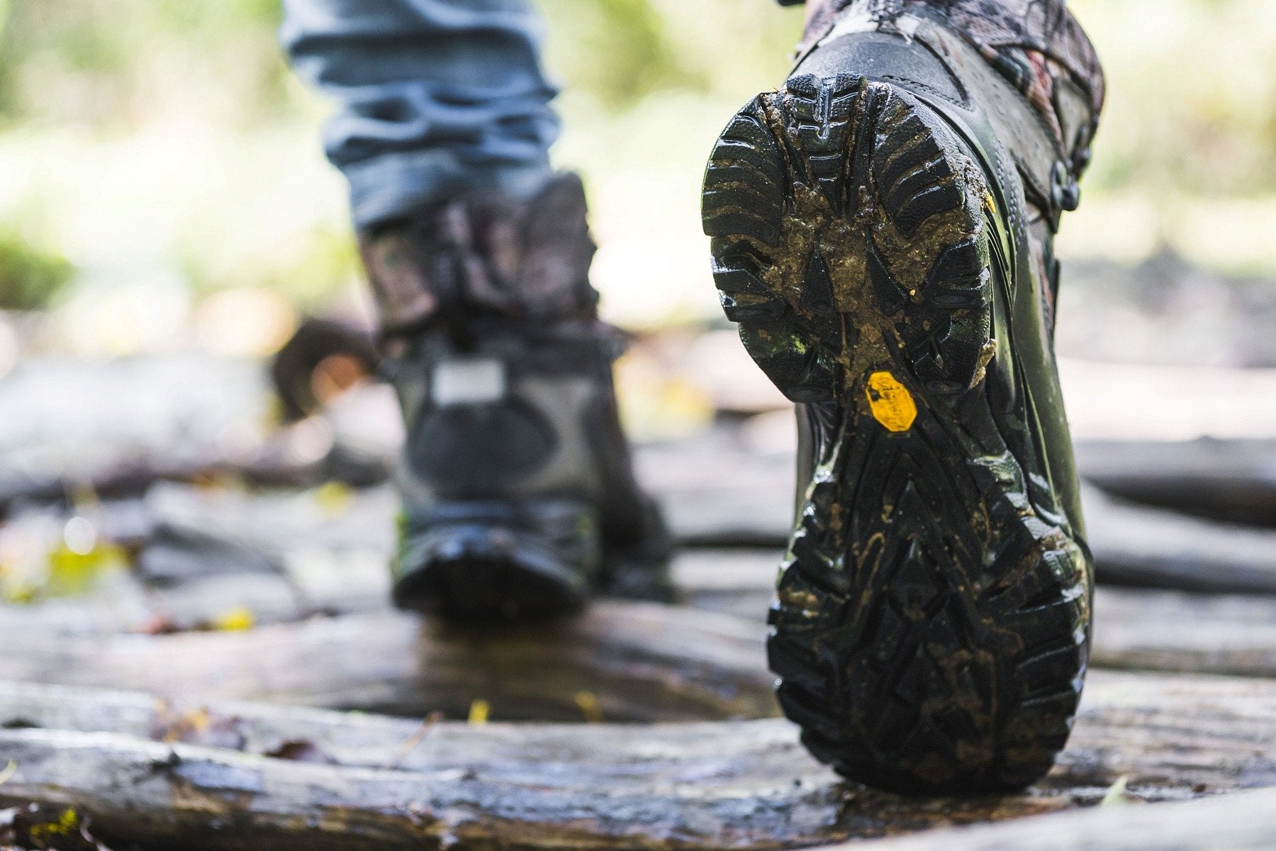 Turistická obuv Rege camo – v reálném prostředí 5
