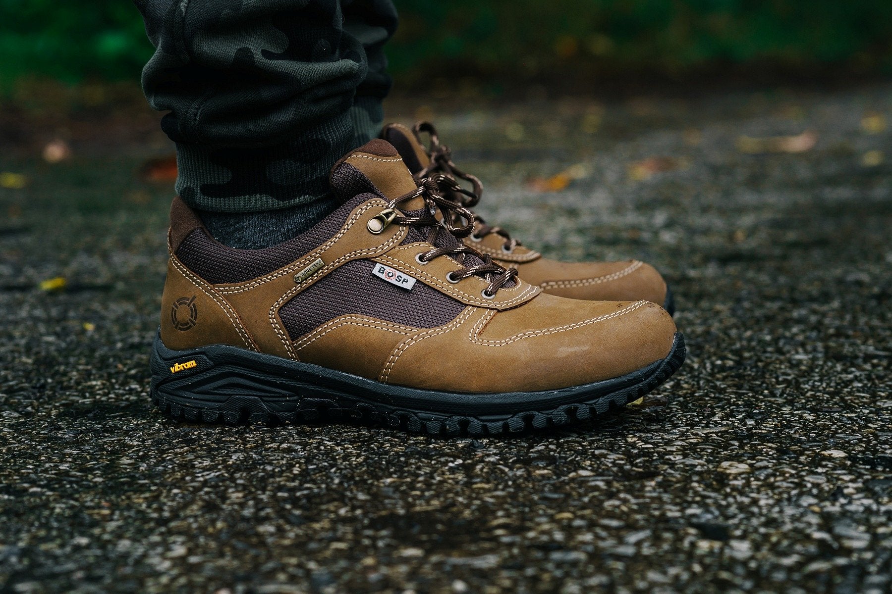 Turistická obuv Tactical low – v reálném prostředí 1