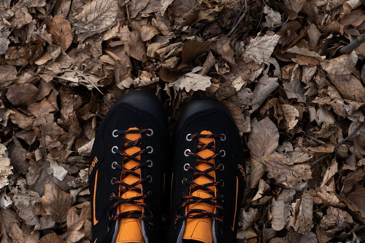 Turistická obuv Grifit Orange – v reálném prostředí 2