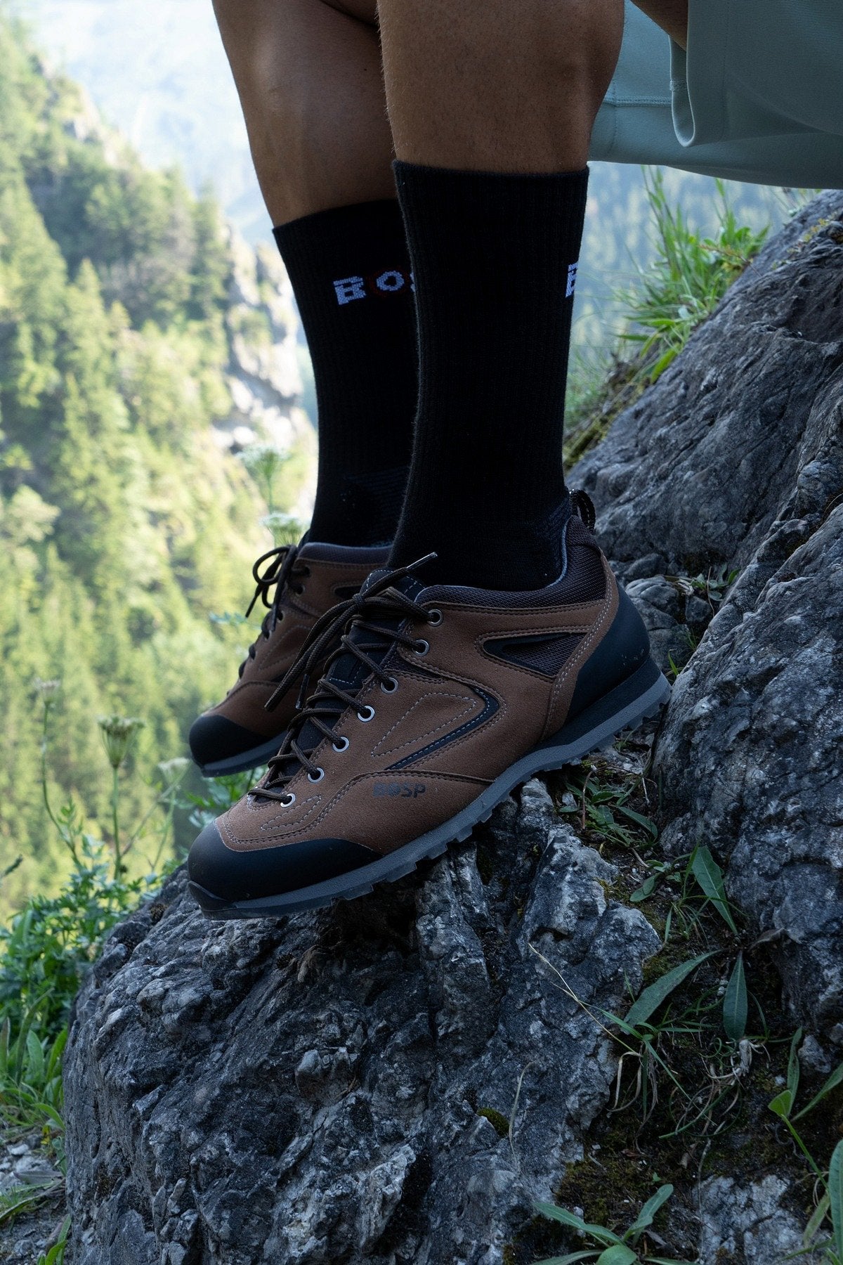 Turistická obuv Grifit Brown – v reálném prostředí 6