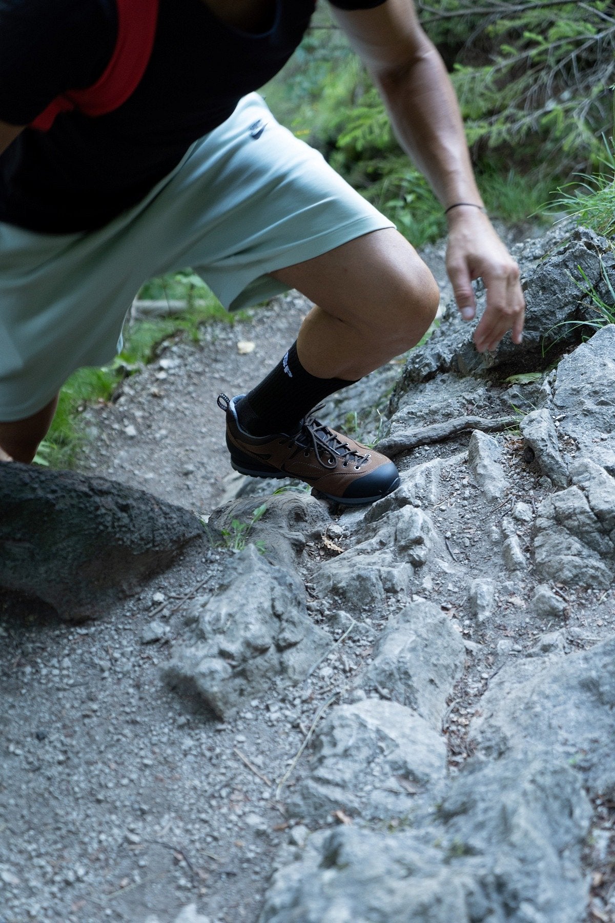 Turistická obuv Grifit Brown – v reálném prostředí 10