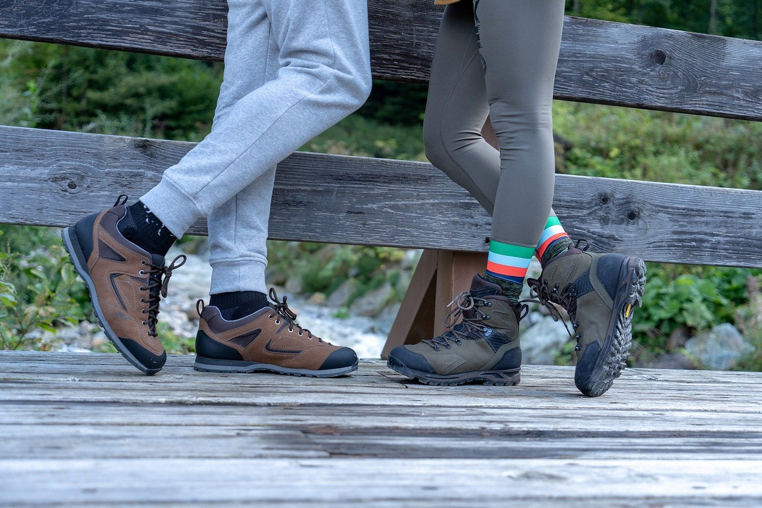 Turistická obuv Grifit Brown – v reálném prostředí 2