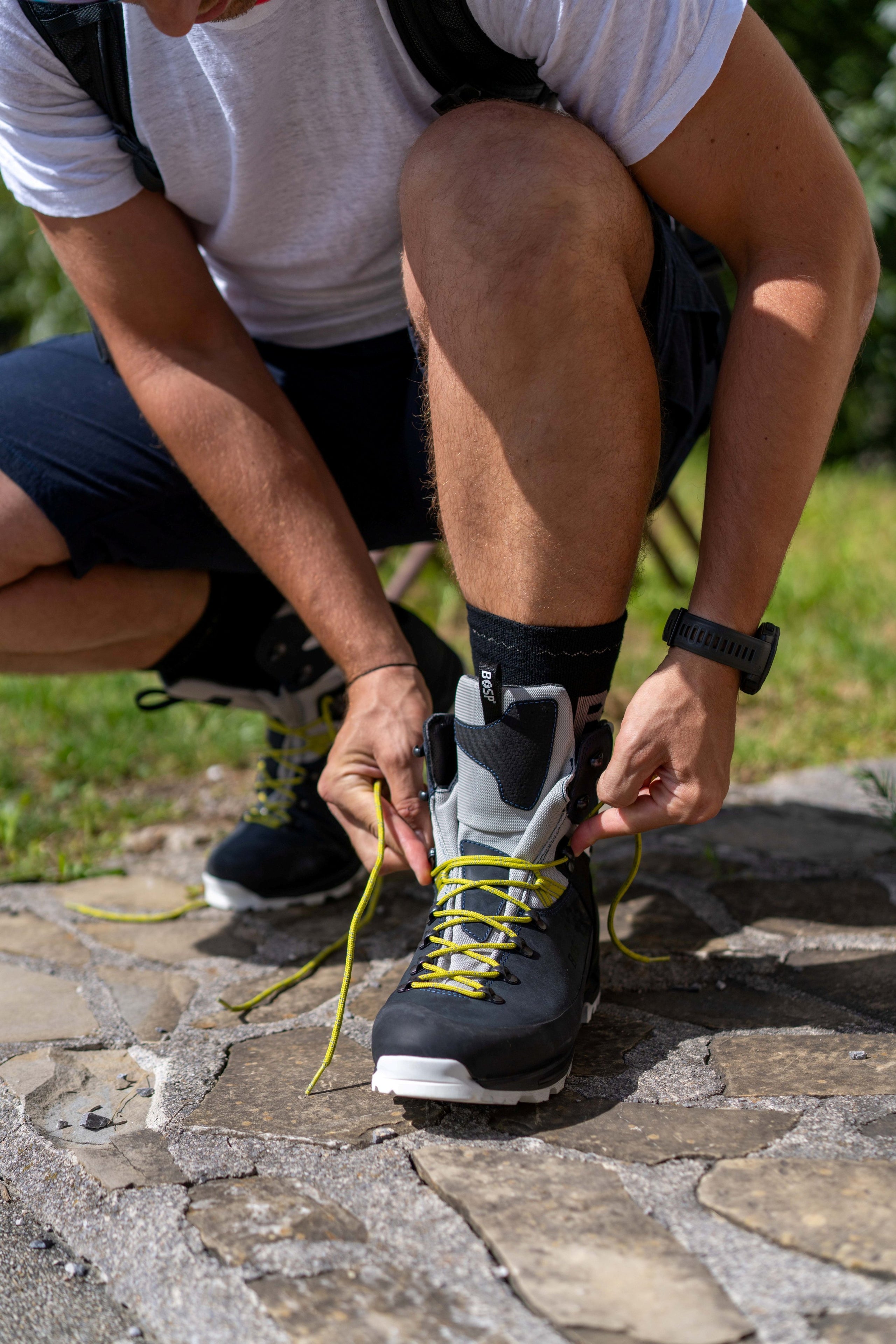 Turistická obuv Karpat Sport Denim – v reálném prostředí 3