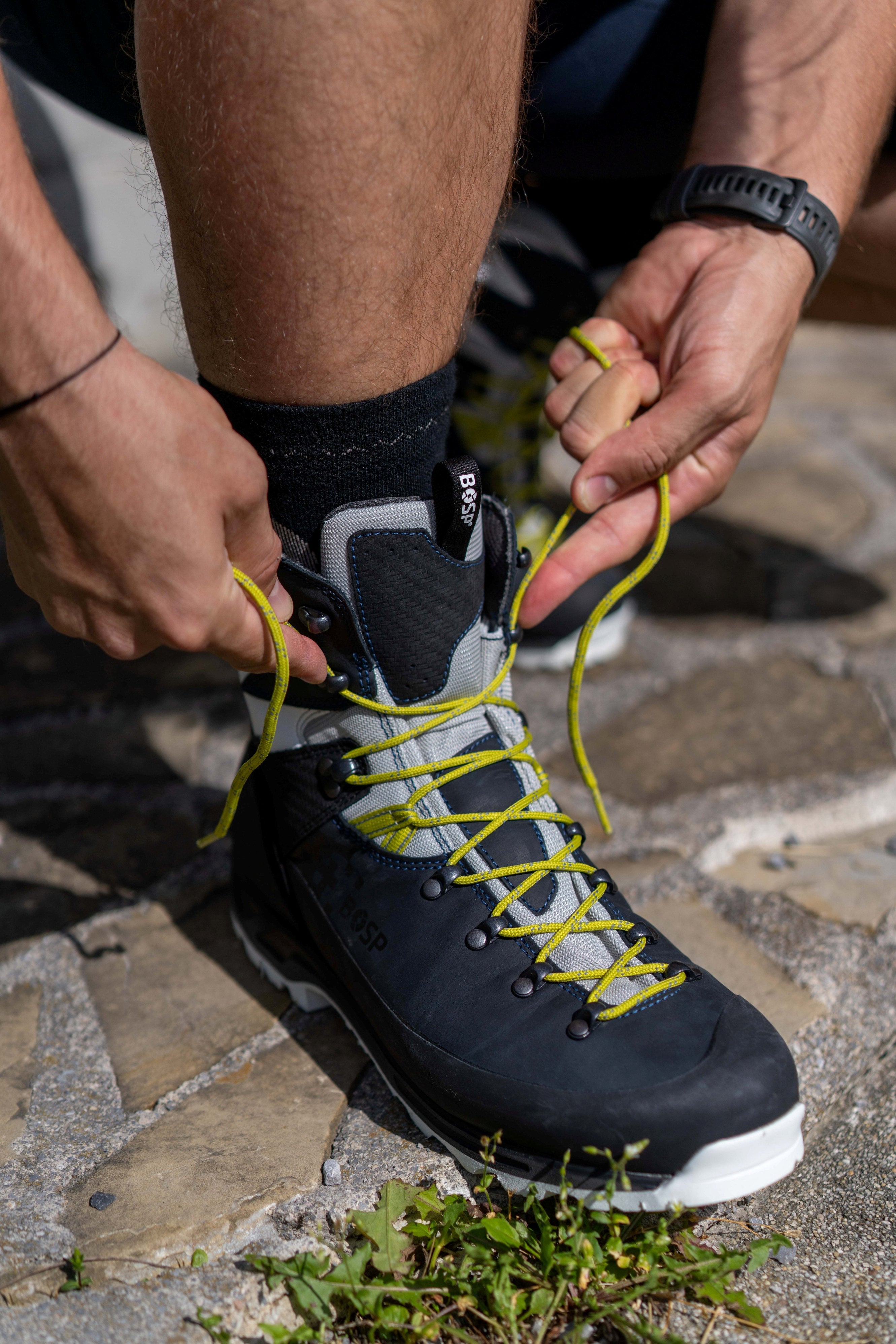 Turistická obuv Karpat Sport Denim – v reálném prostředí 5