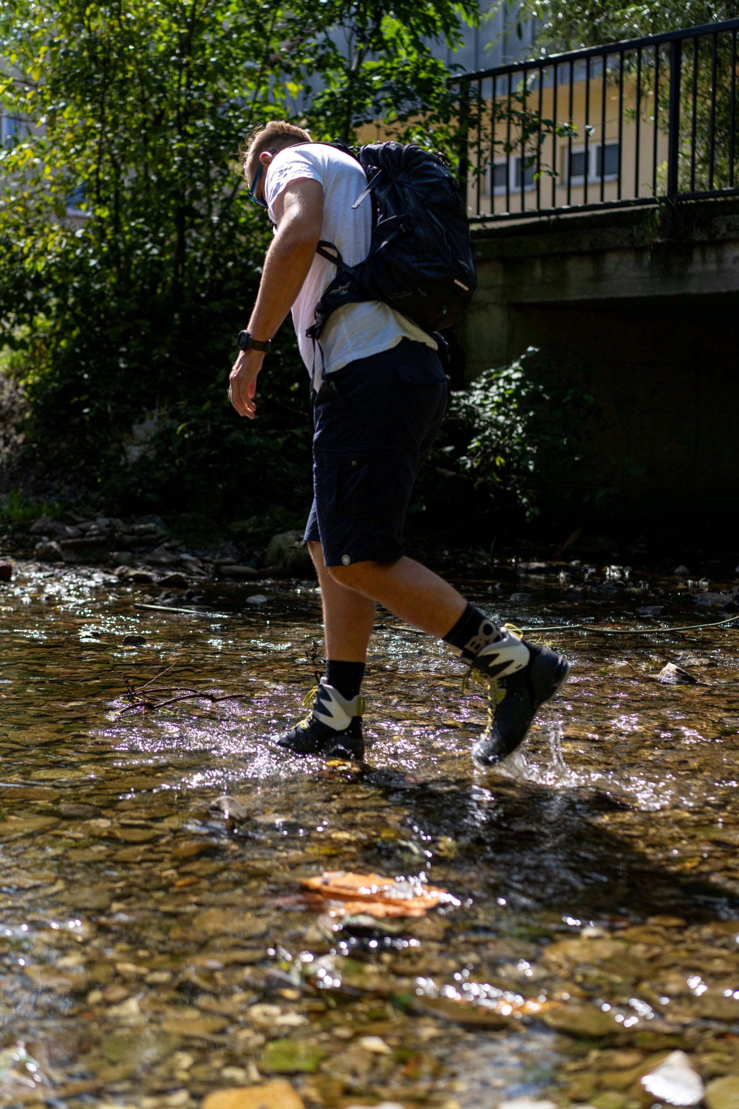 Turistická obuv Karpat Sport Denim – v reálném prostředí 6