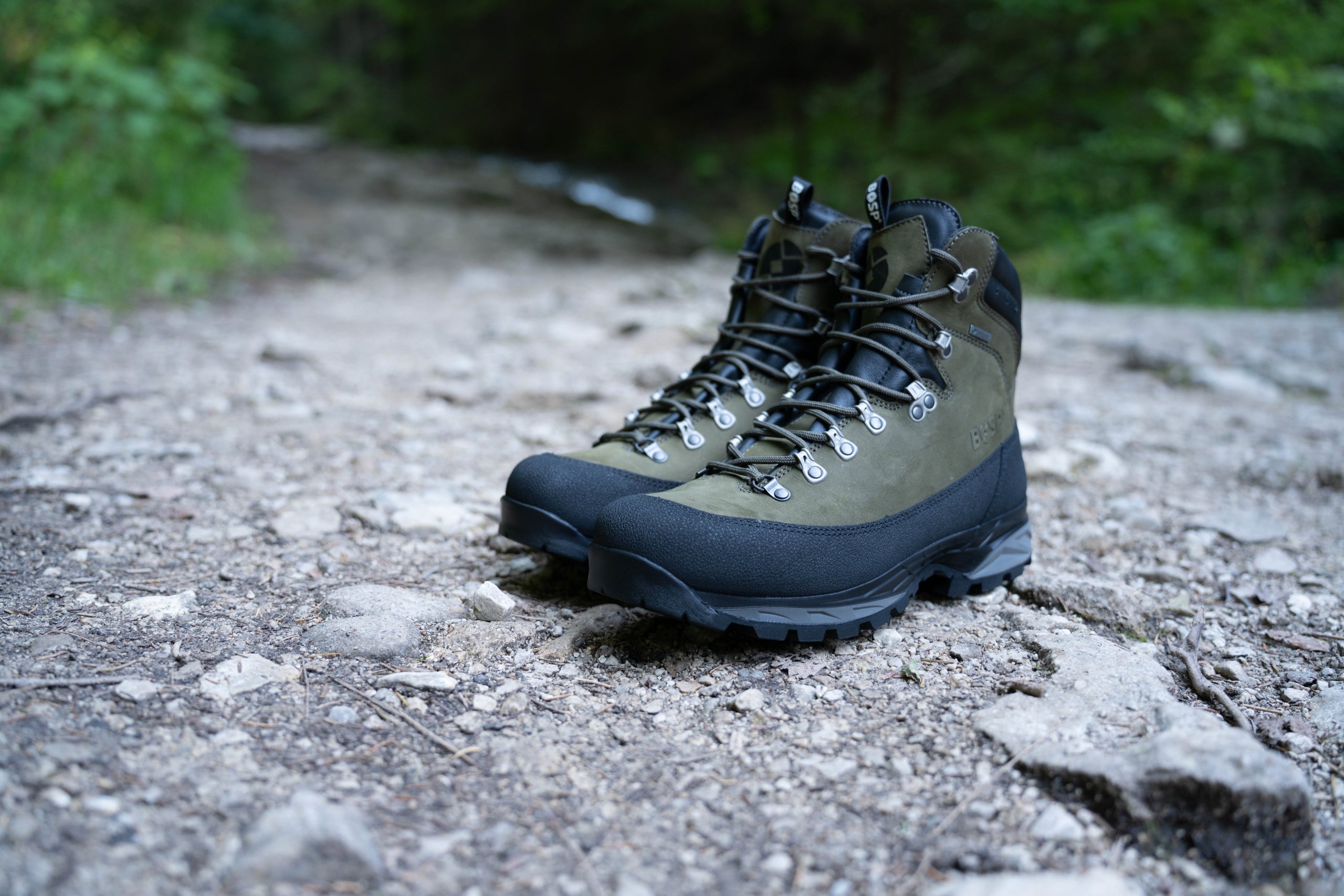 Myslivecká obuv Caledon Pro II Olive – v reálném prostředí 2