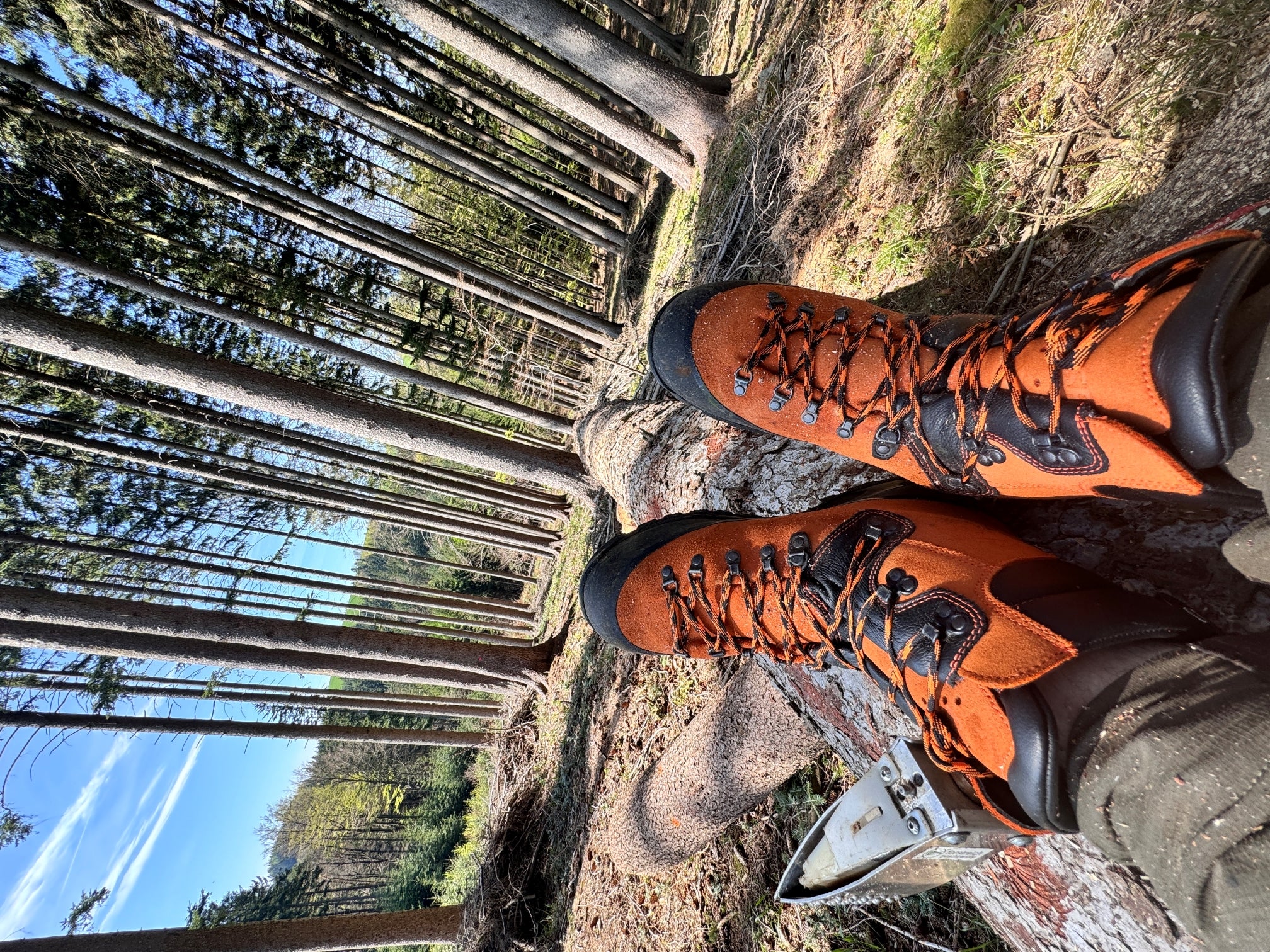 Lesnická obuv Logger Trek – v reálném prostředí 1