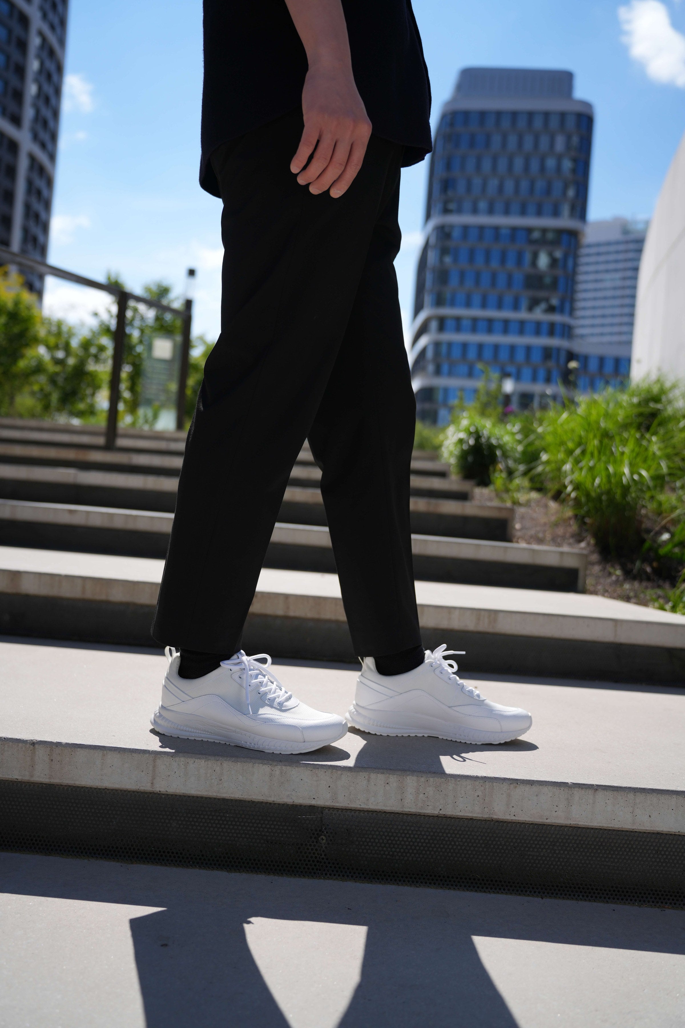 Tenisky Chrono Uni White – v reálném prostředí 13