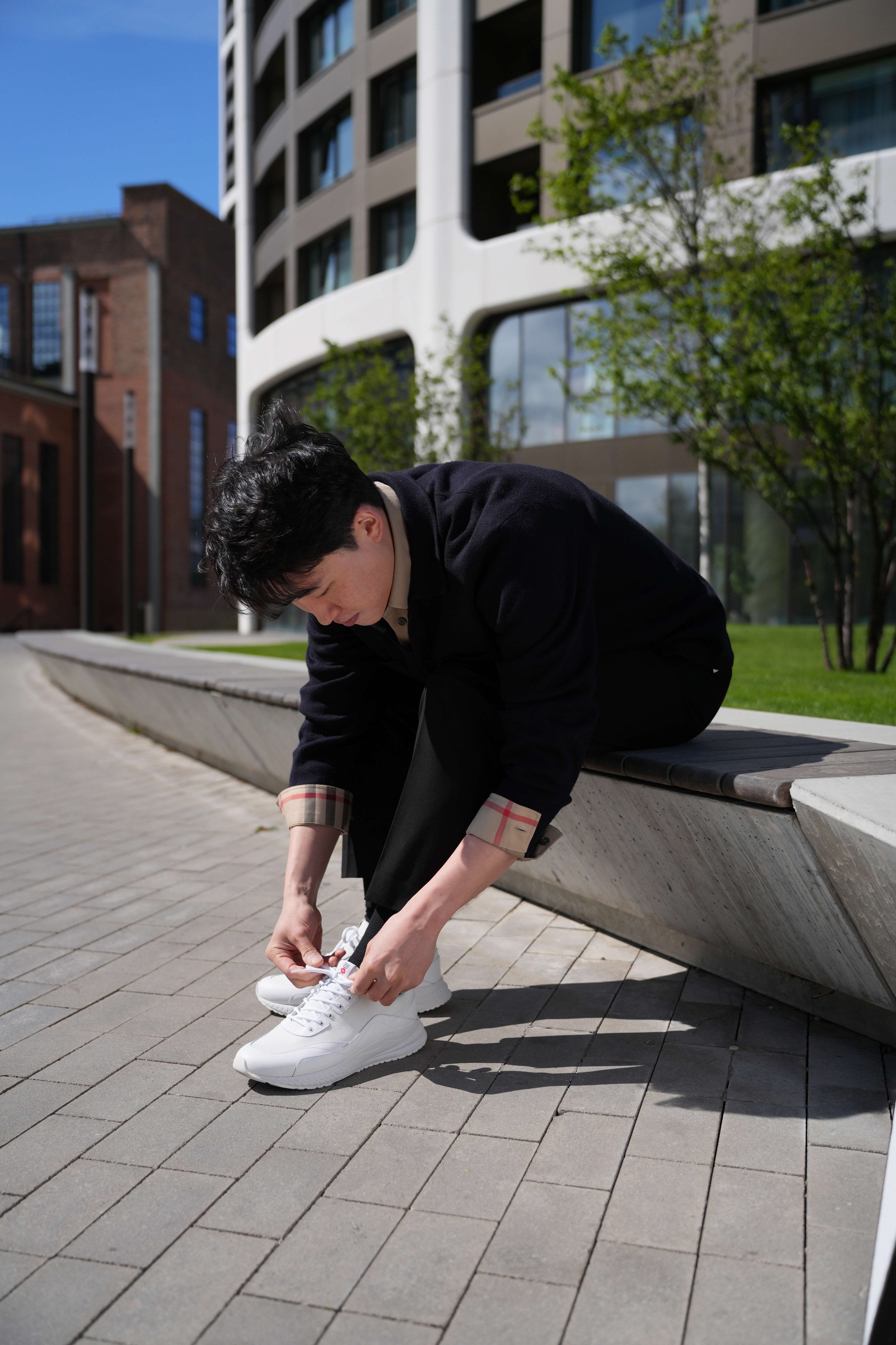 Tenisky Chrono Uni White – v reálném prostředí 15