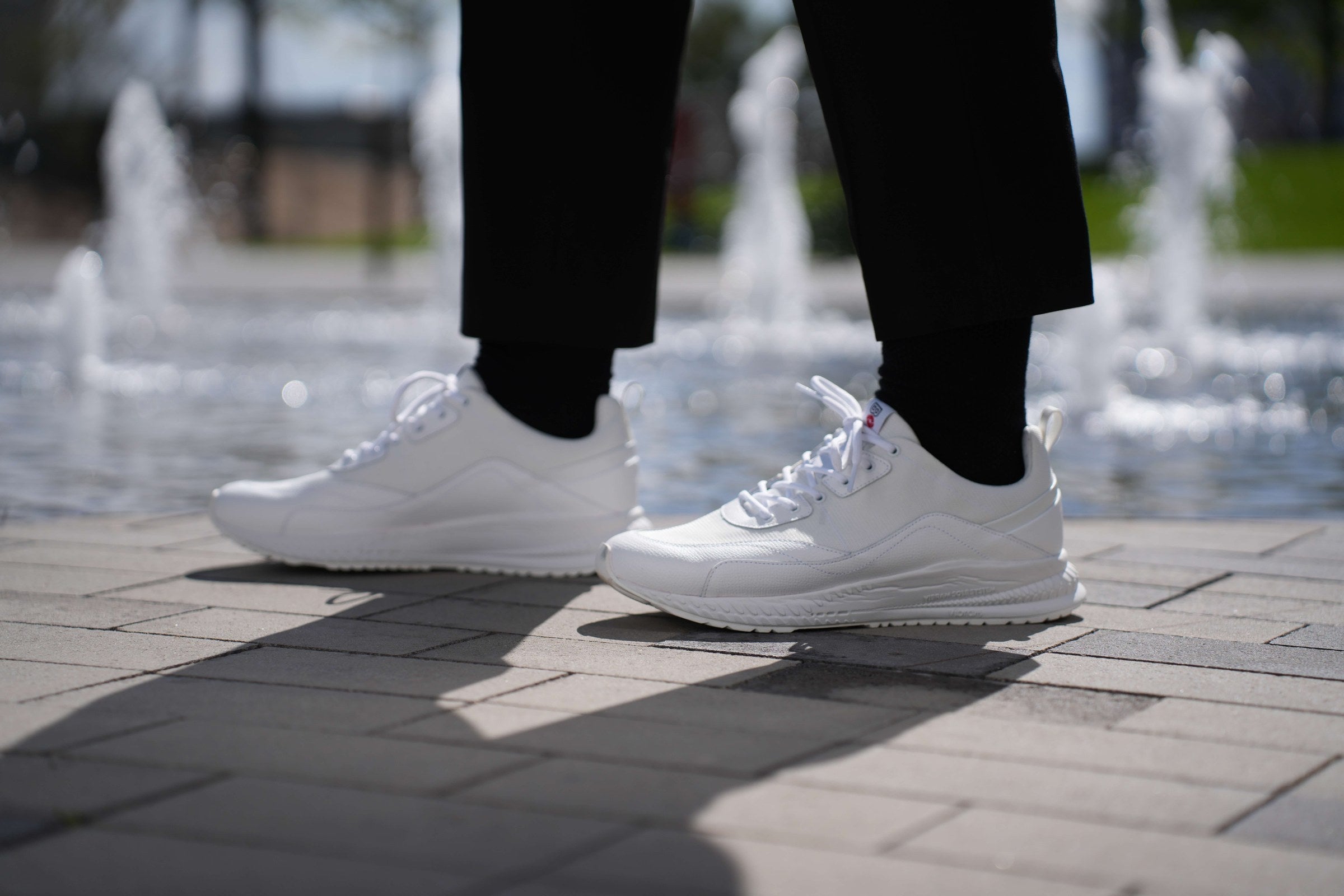 Tenisky Chrono Uni White – v reálném prostředí 16
