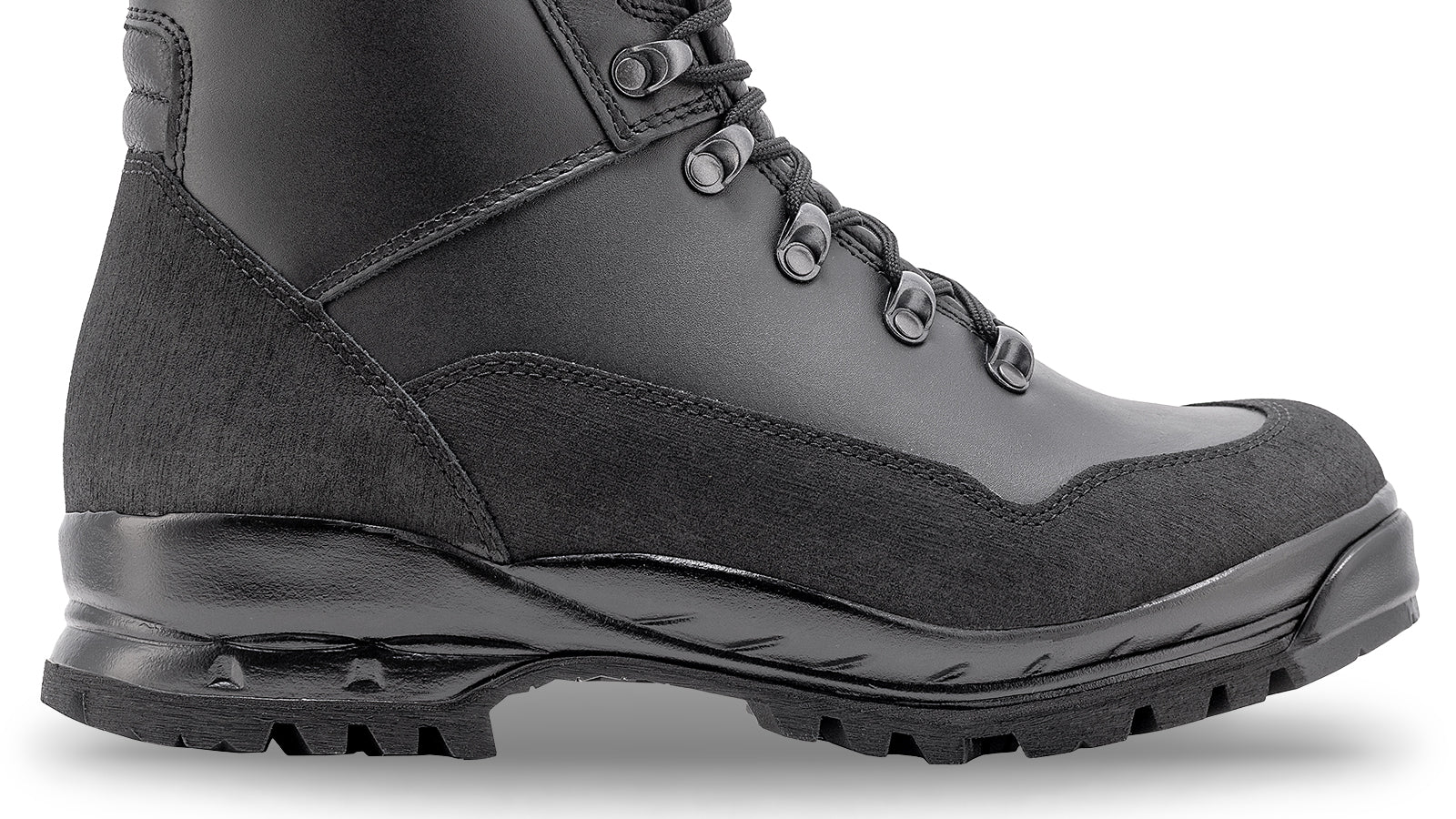 Vojenská a policejní obuv Squad Black – detail 1