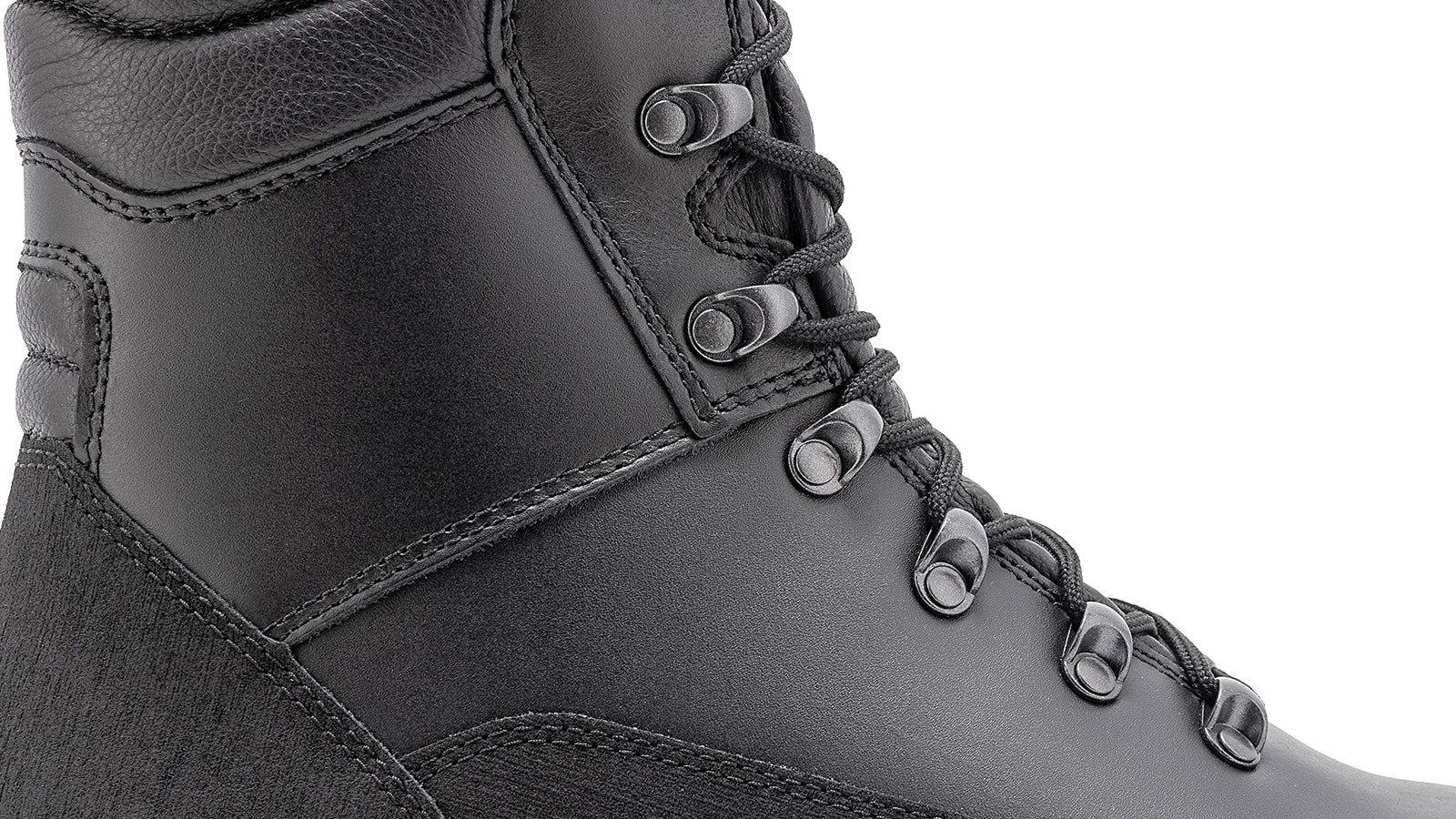 Vojenská a policejní obuv Squad Black – detail 2