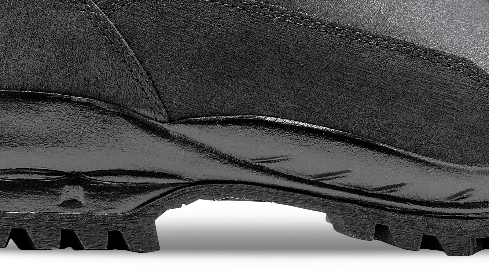 Vojenská a policejní obuv Squad Black – detail 3