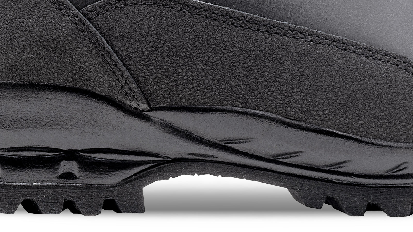 Policejní obuv Squad Black Winter – detail 3